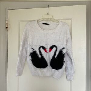 Paul & Zera Black Swan Sweater